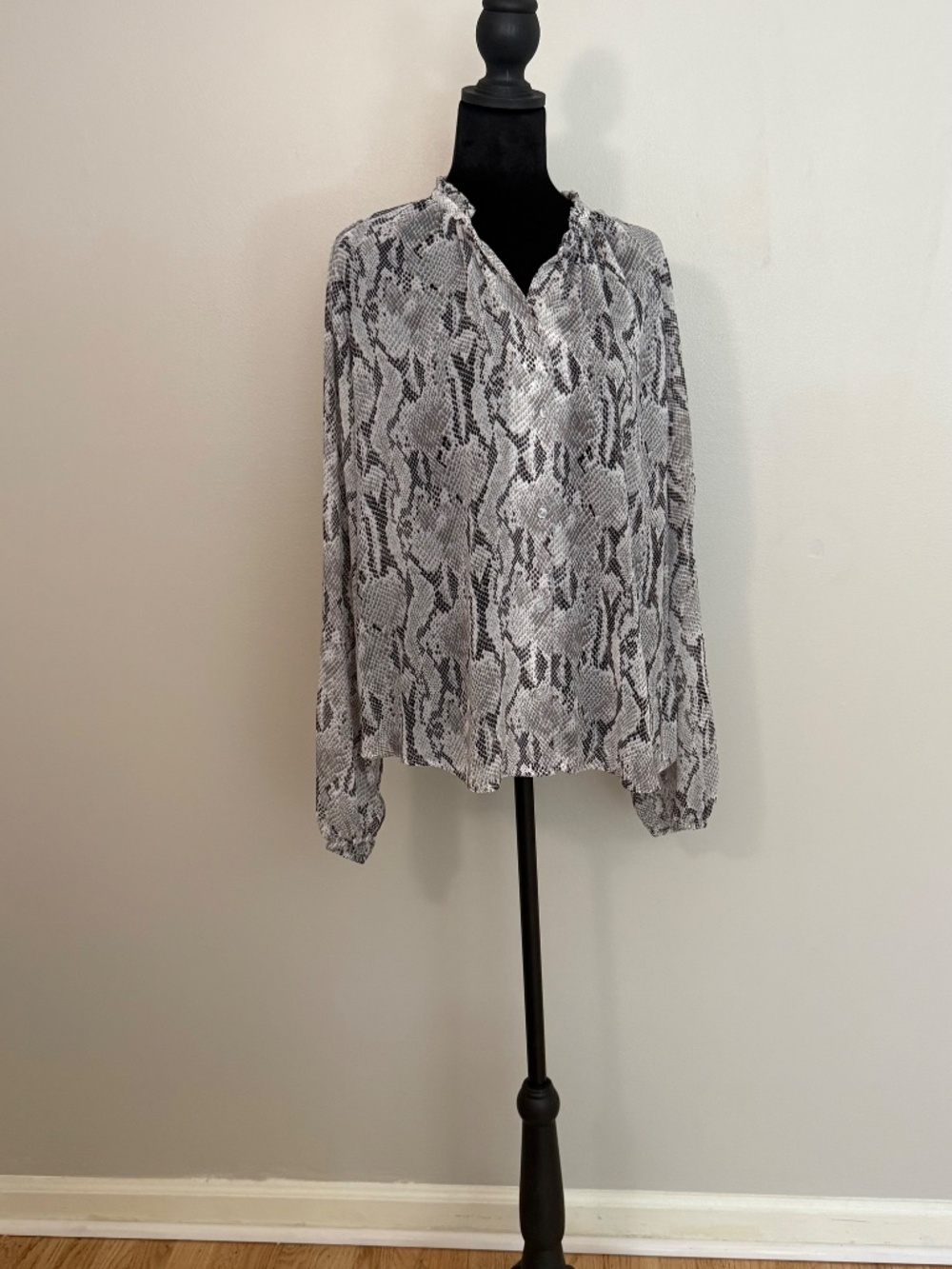Express Python Print Blouse